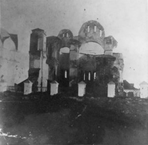 Руїни храму. Овруч 1821 р.